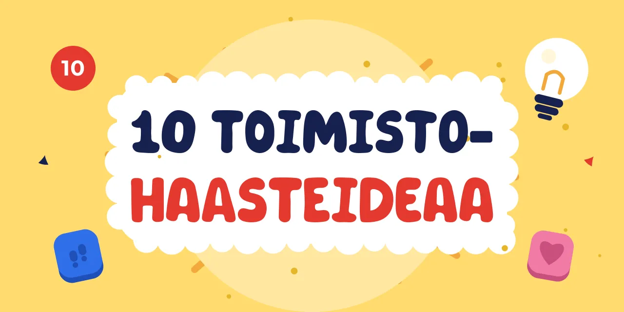Ideoita toimiston liikuntahaasteeseen