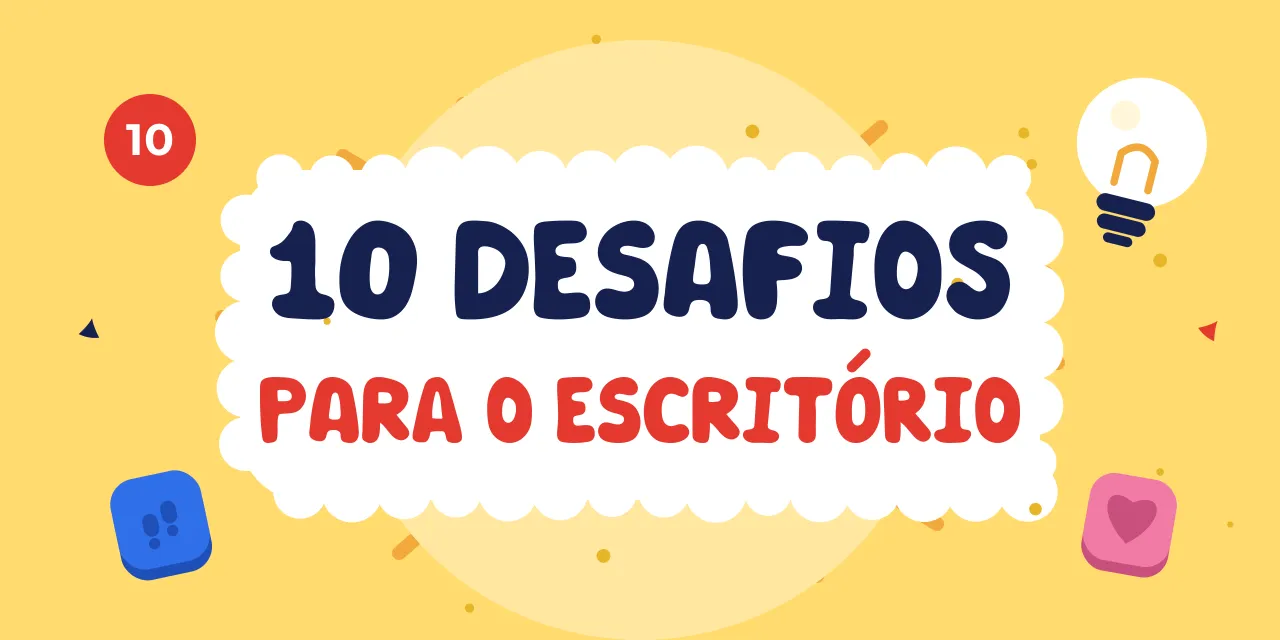 Ideias de desafios de fitness no escritório