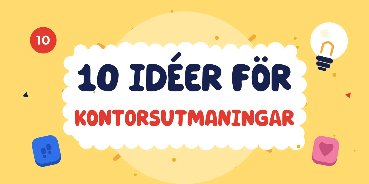 Idéer på träningsutmaningar på kontoret