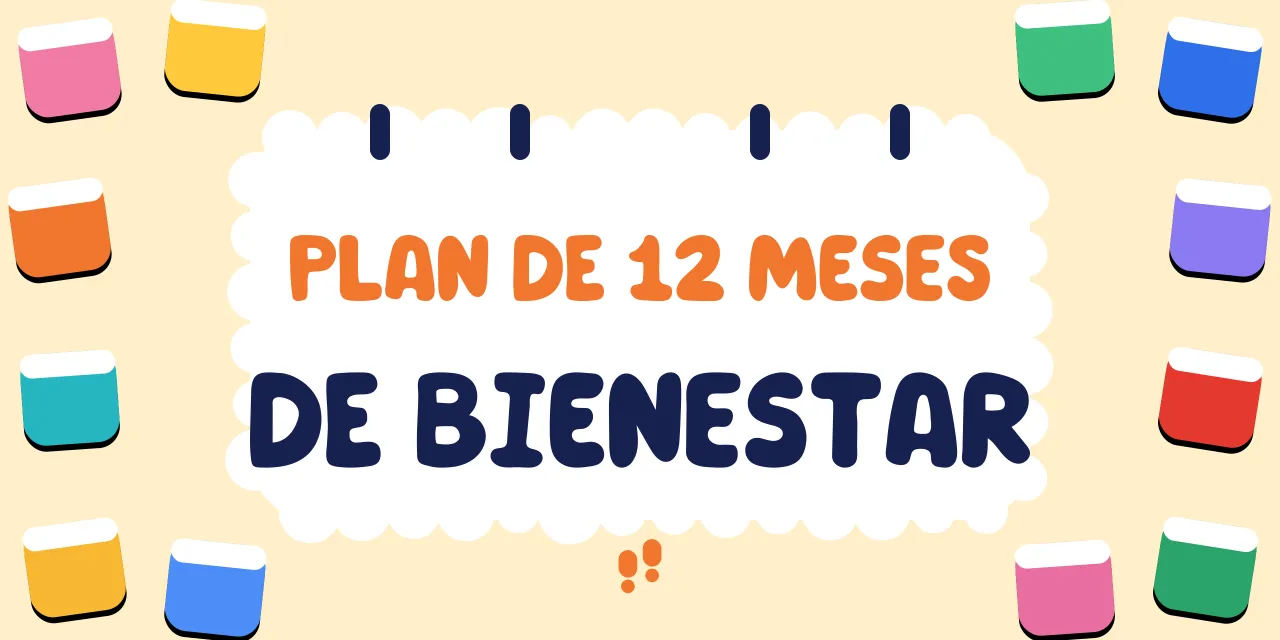 Ejemplo de programa de bienestar para empleados: plan de desafíos de 12 meses