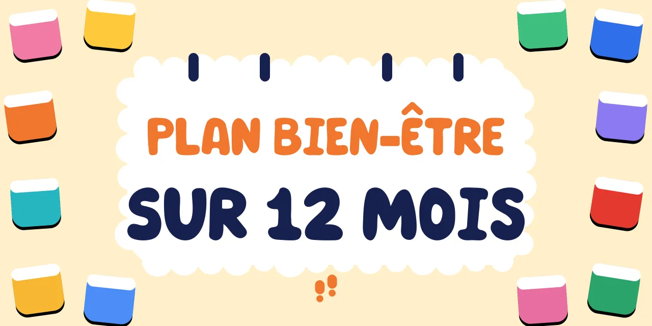 Exemple de programme de bien-être en entreprise – plan de défis sur 12 mois