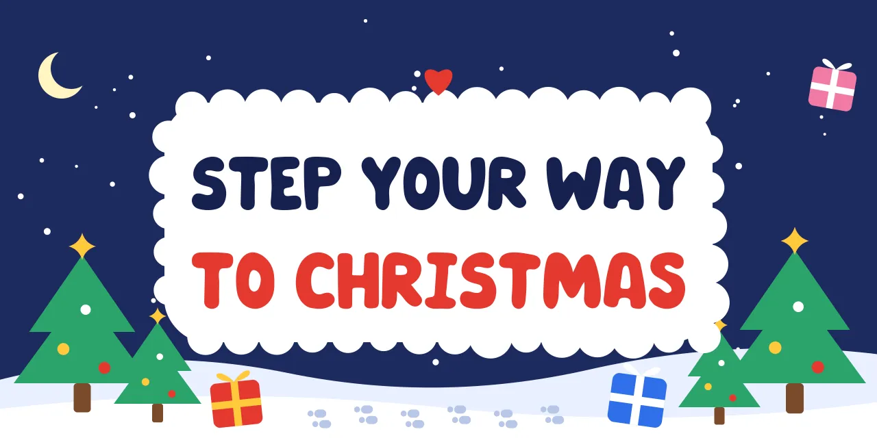 Step your way to Christmas