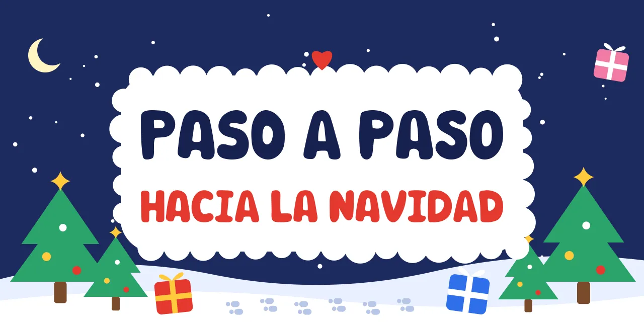 Paso a paso hacia la Navidad