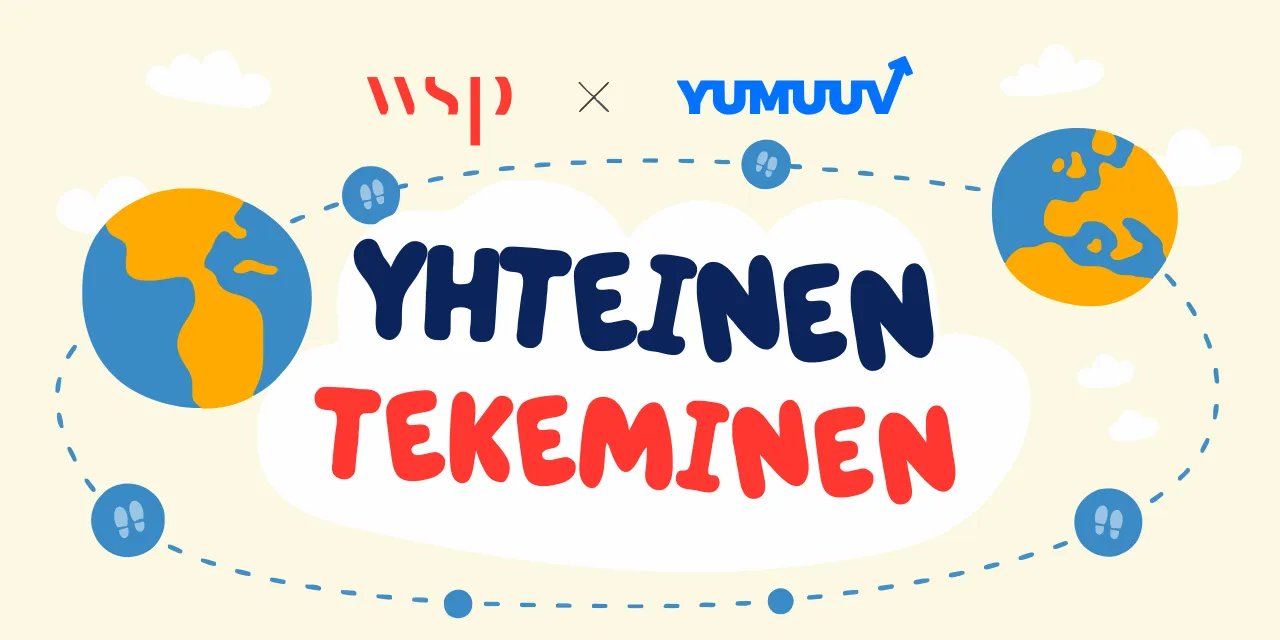 WSP:n työntekijöitä, YuMuuvin asiakastarina globaalista hyvinvointihaasteesta