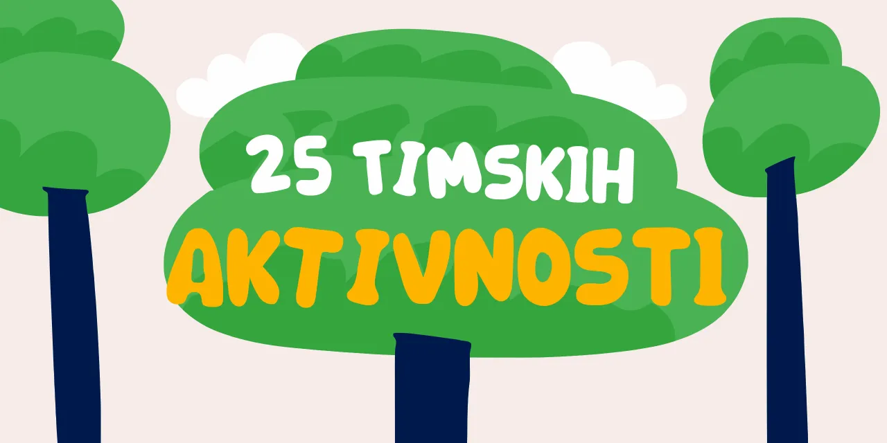 Aktivnosti za nov zagon ekipe, ki delovnemu mestu vrnejo energijo