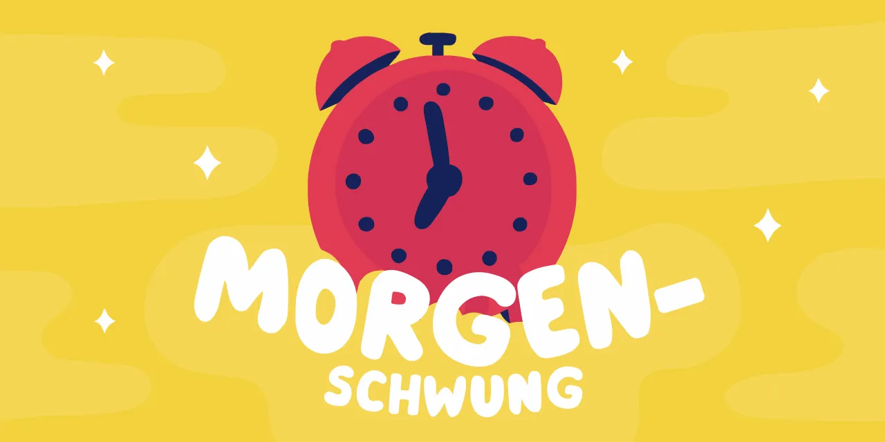 Gewohnheiten für Morgensport