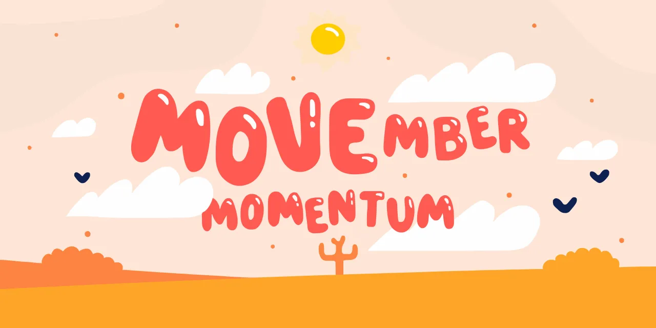 Movember-utmaning i rörelse på jobbet
