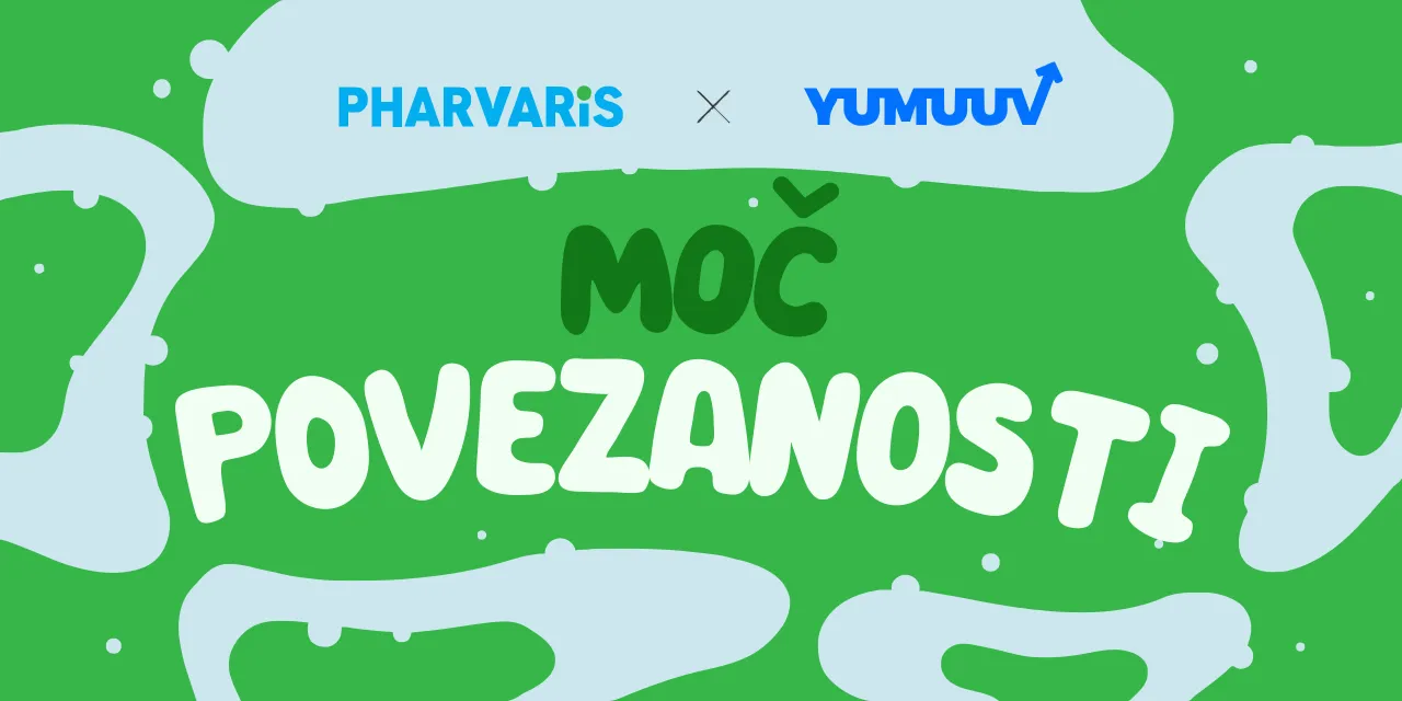 Ekipa na daljavo podjetja Pharvaris, študija primera izziva korakov YuMuuv
