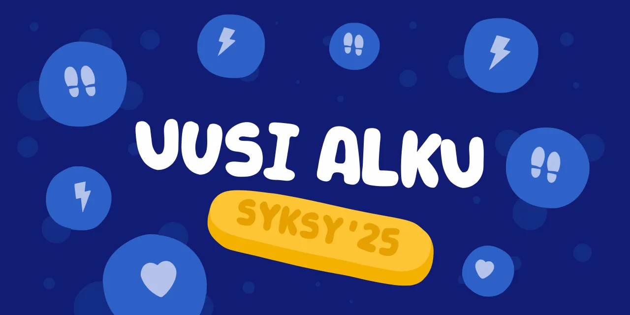 Uuden alun vaikutus ja uusien tapojen luominen syksyllä