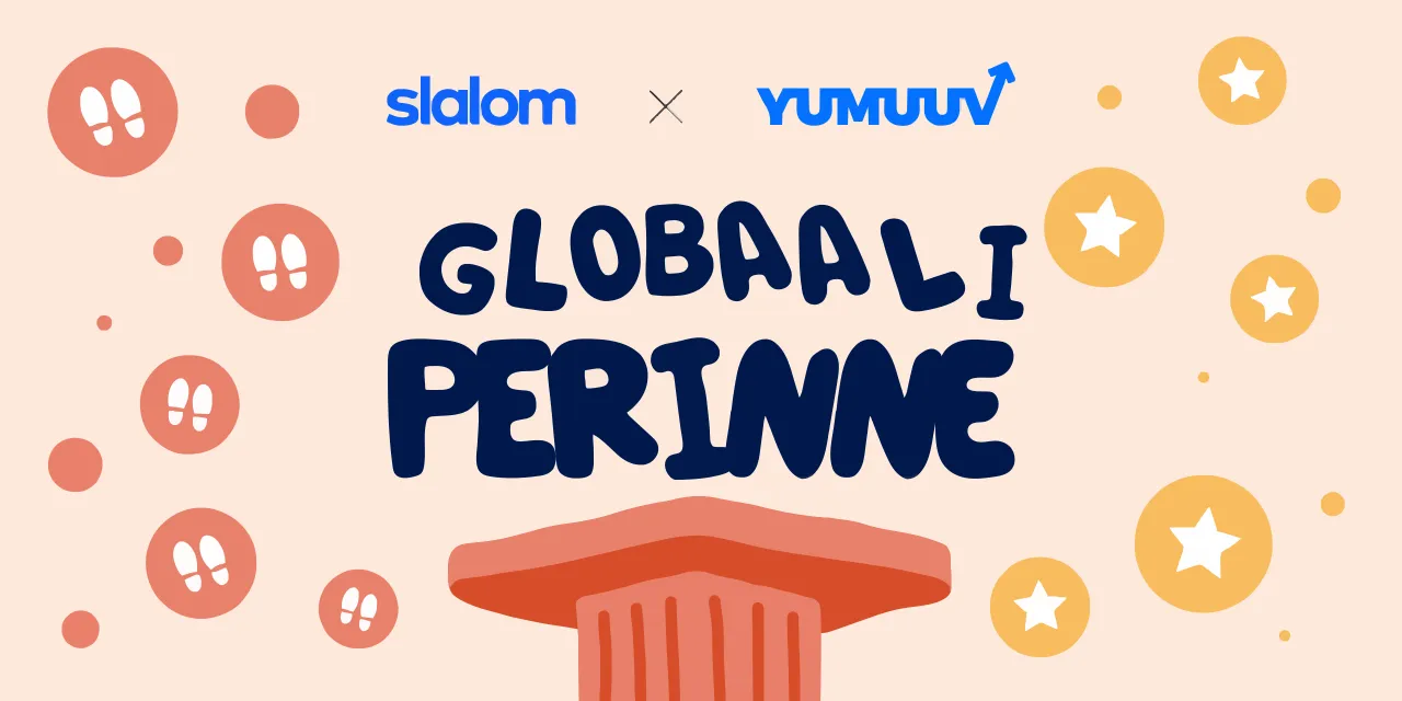 Slalomin maailmanlaajuinen askelhaaste YuMuuvissa