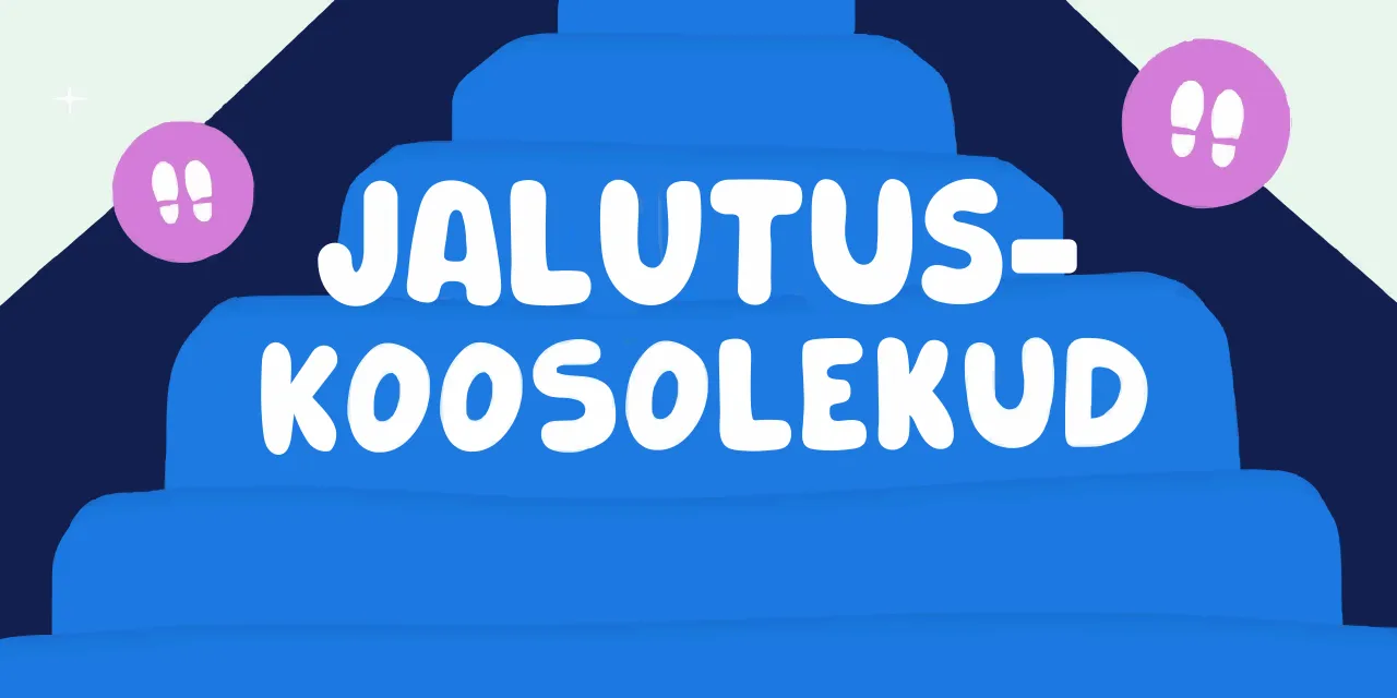Kolleegid jalutuskoosolekul