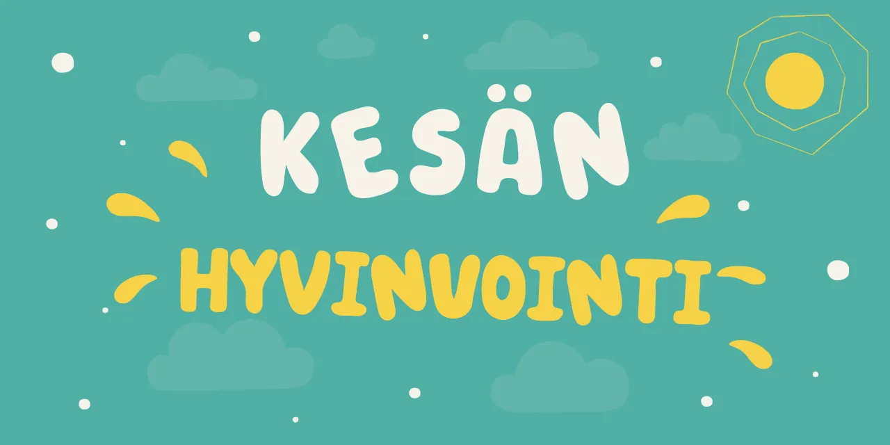 Kesän hyvinvointihaasteet työpaikalle