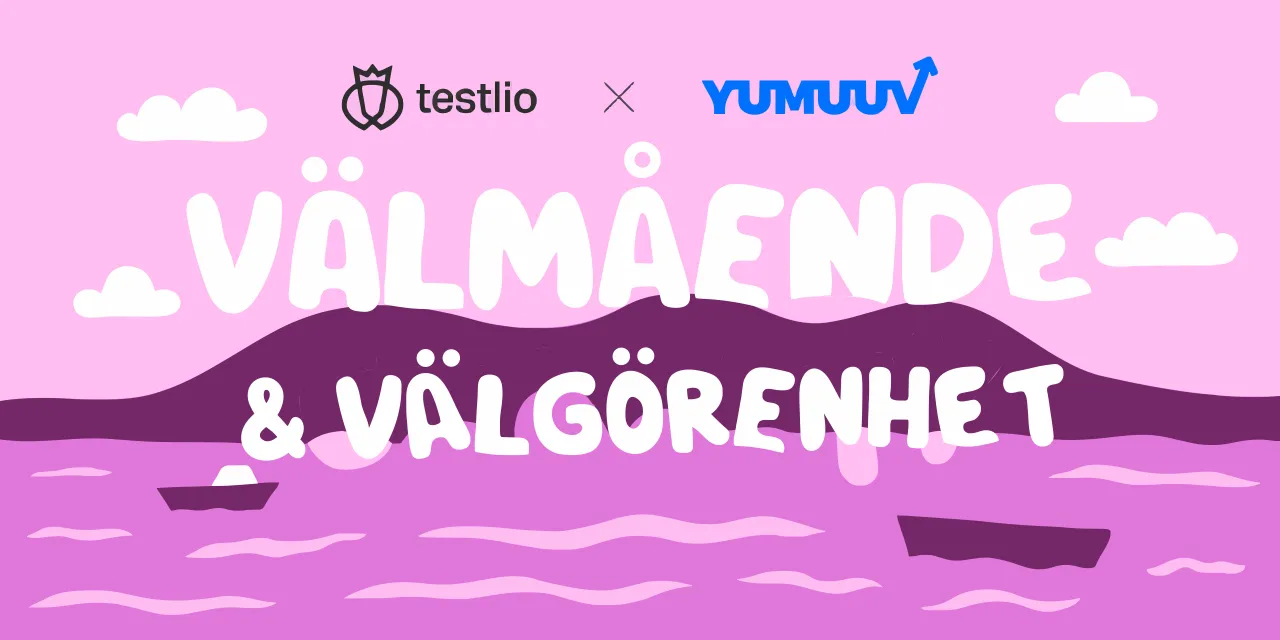 Testlios välgörenhetsutmaning Walk for Mental Health