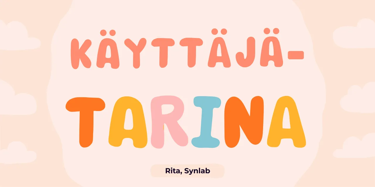 Rita Synlabilta – asiakastarina kävelyhaasteesta