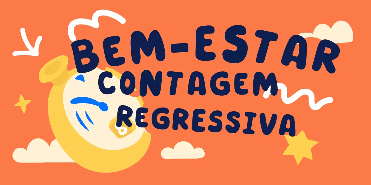 Contagem regressiva de bem-estar para o fim do verão