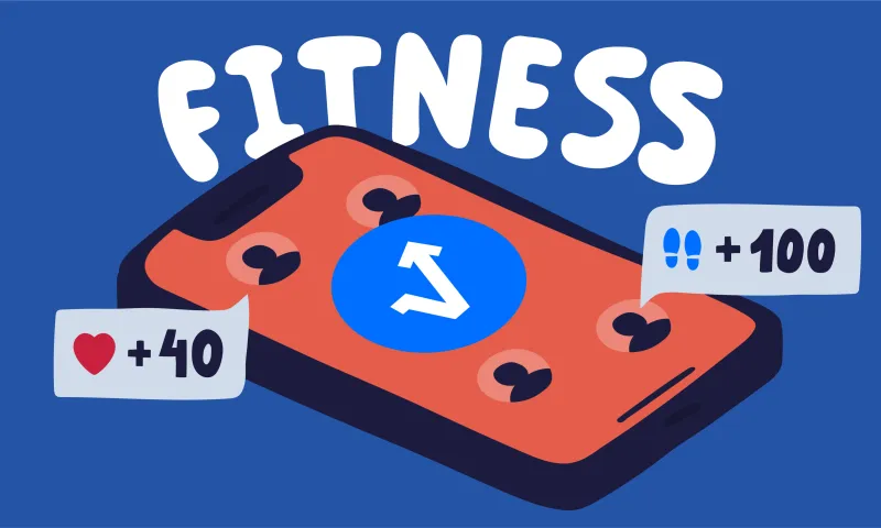 Aplikacija za fitnes izzive s prijatelji