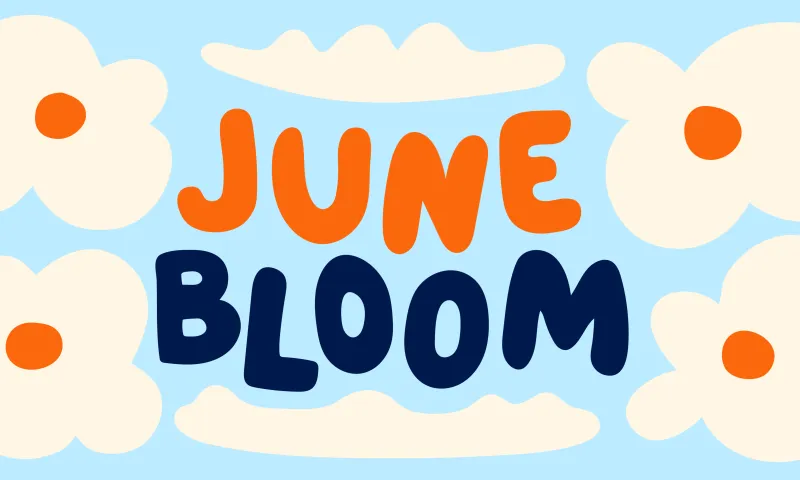 Team starting a June wellness challenge outdoors