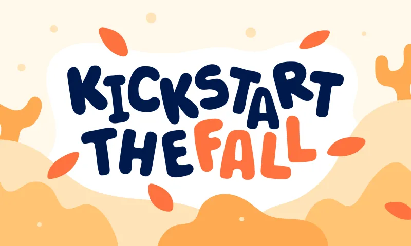 Team launching a fall wellness challenge