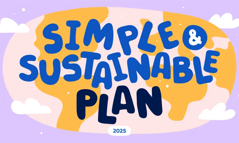 Simple and sustainable wellness plan