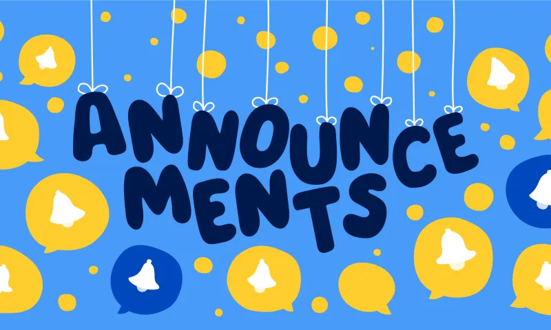 YuMuuv announcements feature