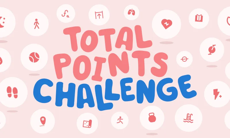 Total Wellness Points Challenge in YuMuuv