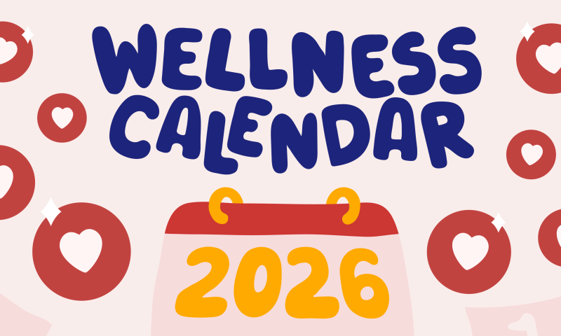 2026 wellness calendar