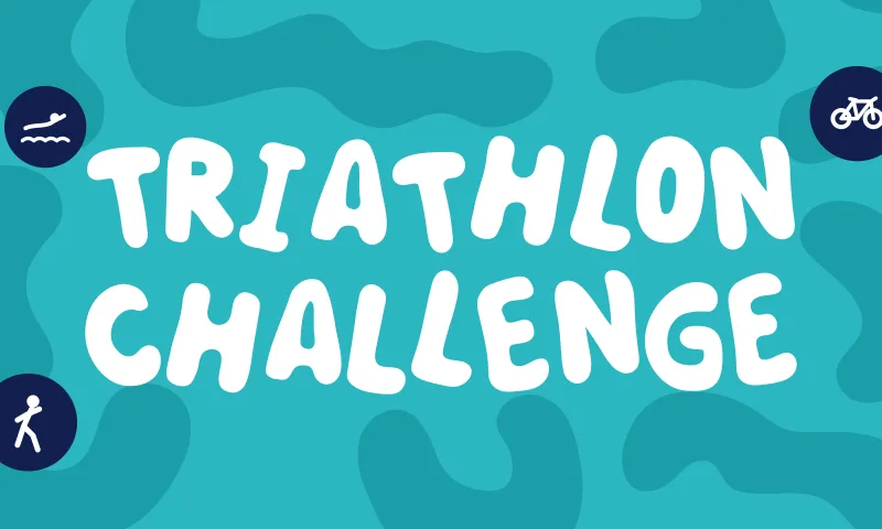 Virtual Ironman triathlon challenge for teams