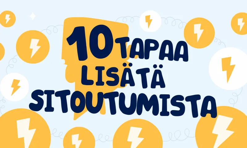 Työntekijöiden sitoutumisen lisääminen hyvinvointihaasteessa