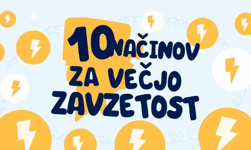 Večja vključenost zaposlenih v izziv dobrega počutja