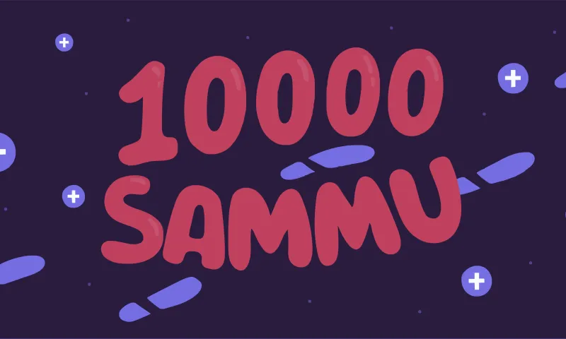 10 000 sammu kõndimine päevas