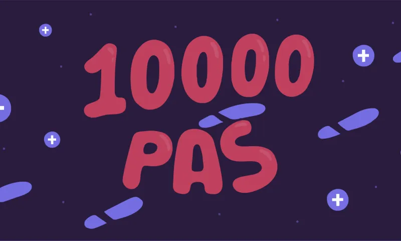 Marcher 10 000 pas par jour