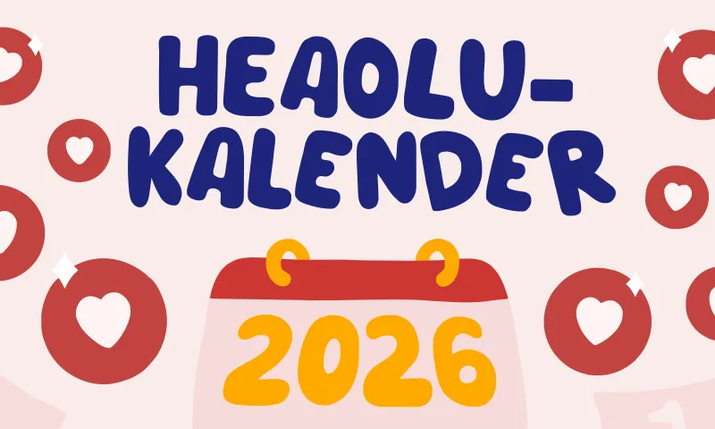 Heaoluväljakutsete kalender 12 kuuteemaga
