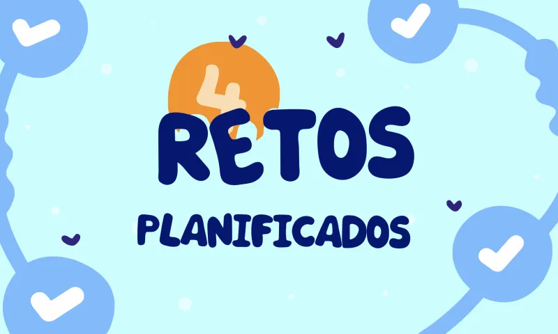 Plan trimestral de desafíos de bienestar con cuatro desafíos al año