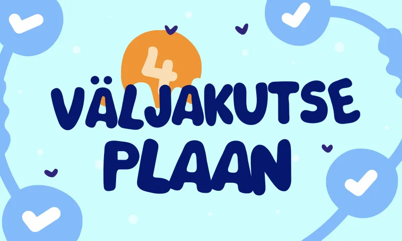 Kvartali heaoluväljakutsete plaan nelja väljakutsega aastas