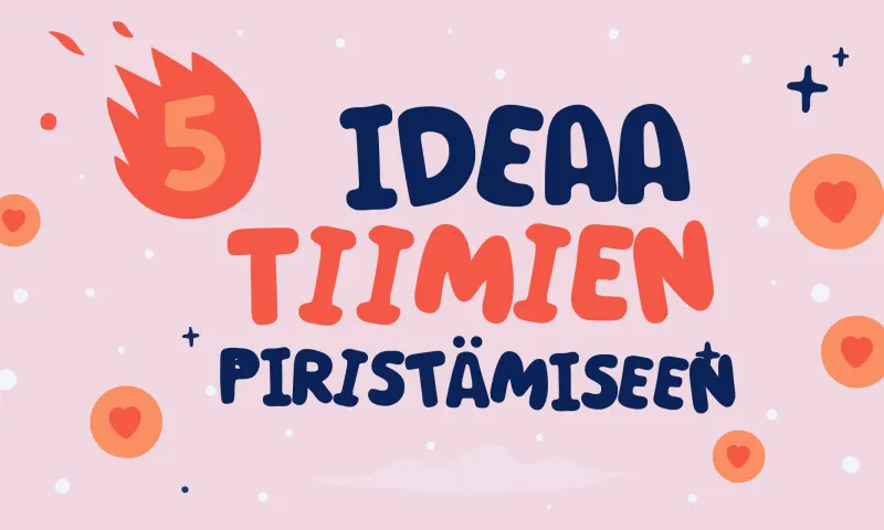 Kevään tiimihaasteet työntekijöille
