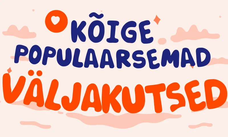 Populaarseimad YuMuuvi heaoluväljakutsed