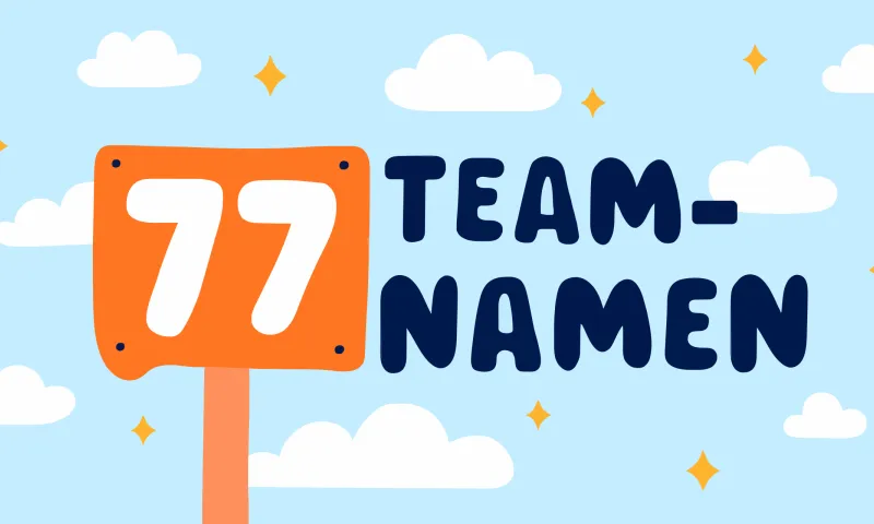 Lustige Teamnamen für Walking-Challenges