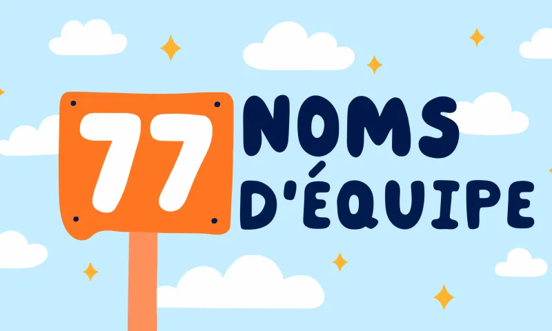 Noms d’équipe amusants pour un défi de marche