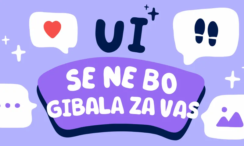 UI se ne more gibati namesto vas – izzivi dobrega počutja