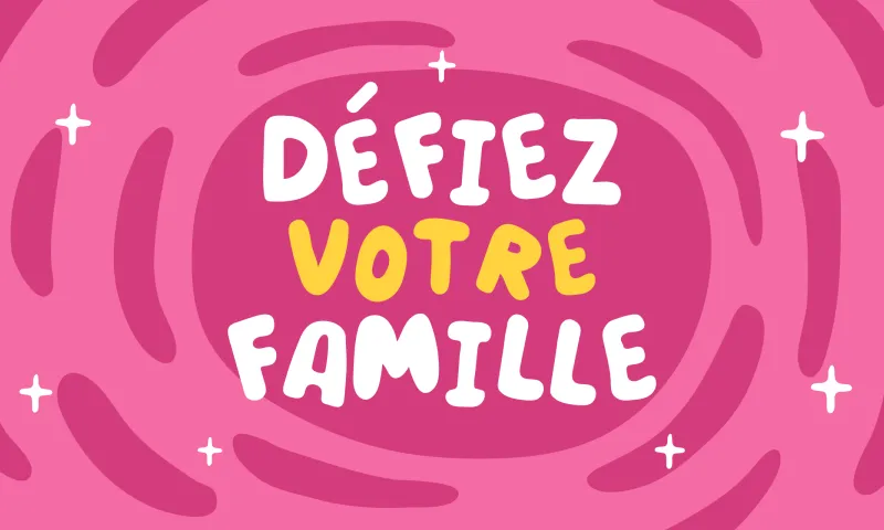 Défi sportif en famille avec un défi privé YuMuuv