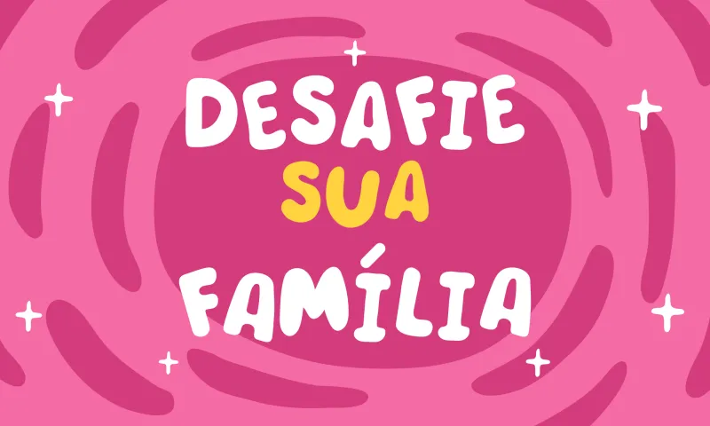 Desafio fitness em família com um desafio privado do YuMuuv