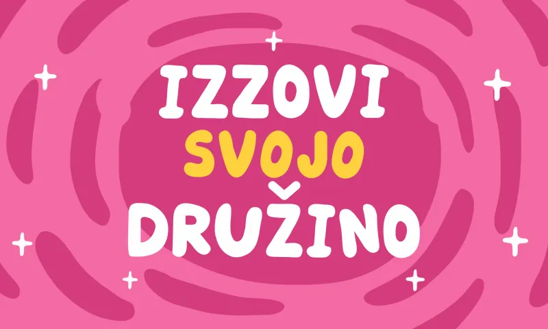 Družinski fitnes izziv z zasebnim izzivom YuMuuv