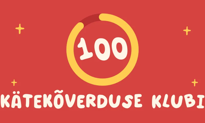Töötaja teeb kätekõverdusi töökoha kätekõverduste väljakutses