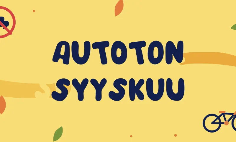 Työntekijä pyöräilee töihin autottomassa työmatkahaasteessa