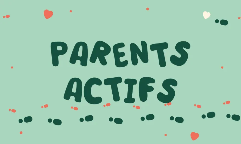 Un parent accompagne son enfant à l’école à pied dans le cadre d’un défi bien-être