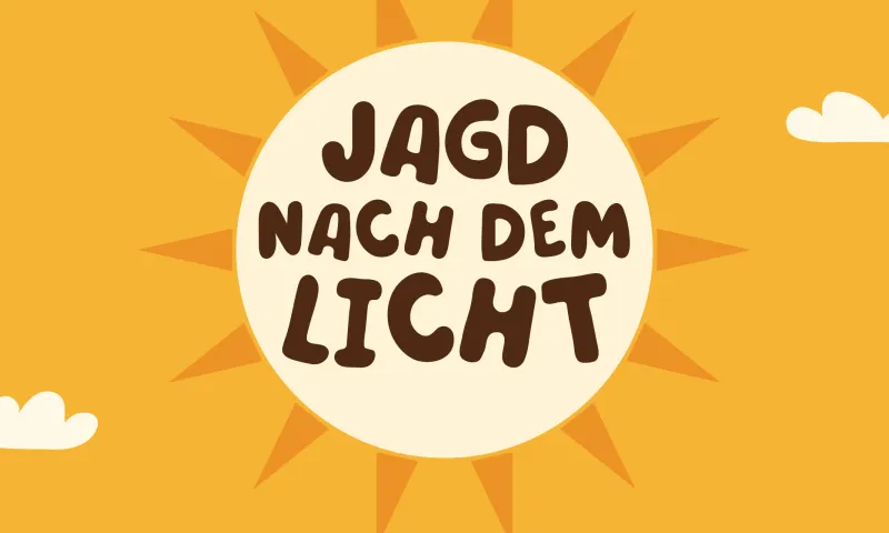 Kolleginnen und Kollegen gehen in der tief stehenden Herbstsonne spazieren