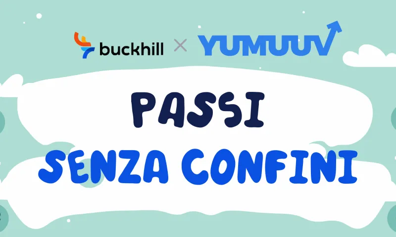 Team da remoto di Buckhill: caso di studio di una sfida di passi YuMuuv