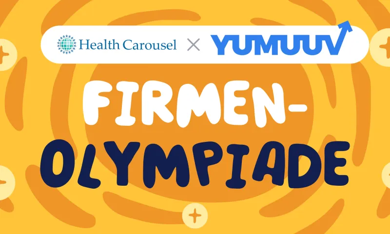 Team von Health Carousel – YuMuuv-Fallstudie zu einer Team-Fitness-Challenge