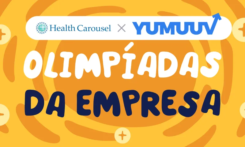 Equipe da Health Carousel: caso de sucesso do YuMuuv sobre um desafio fitness em equipe