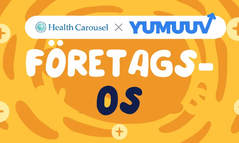 Health Carousels team, ett kundcase om en lagträningsutmaning i YuMuuv